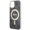 Guess GUHMP14SH4STK iPhone 14 / 15 / 136.1 czarny/black hardcase 4G MagSafe